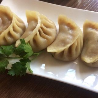 Gyoza + Lattina Coca-Cola