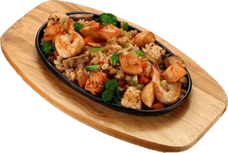 Orez Thai cu fructe de mare