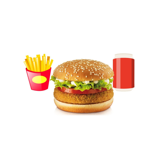 Veggie burger menù