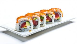 Uramaki tonno cotto e avocado