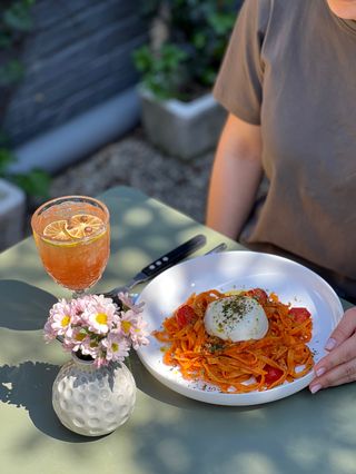 Tagliatelle Burrata e Pomodori