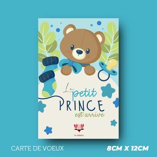 Carte Naissance Garçon