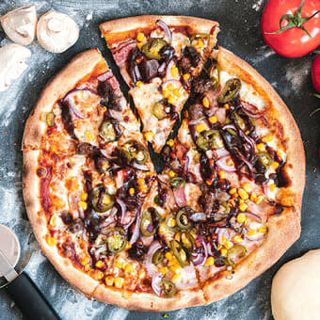 Pizza BBQ z Wołowiną 50cm