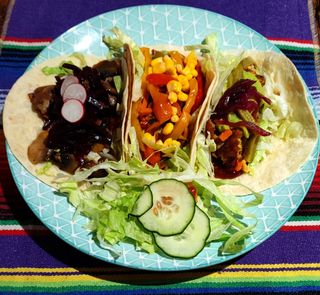 Tris di Tacos Vegani