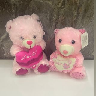 Nounours moyen rose bébé 