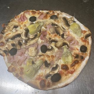 Pizza 4 Estaciones (30 cm.)