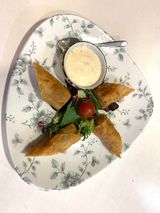 Rollitos de pollo y mango (4 pzs.)