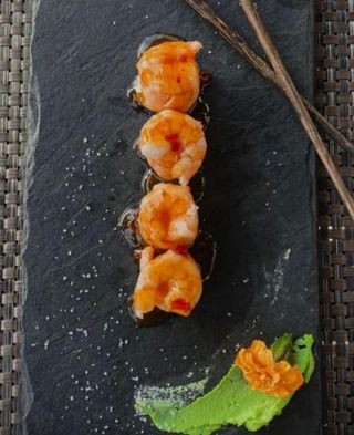 Gunkans Ebi Spicy 4 Unidades