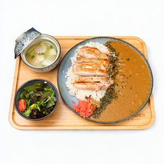 32. Combo teriyaki chicken curry