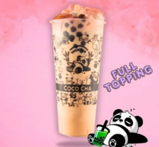 Herbata mleczna full topping cococha