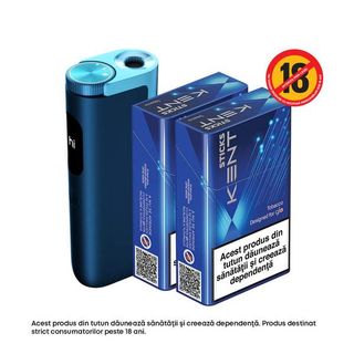 Starter Kit glo™ Hyper PRO Lapis Blue + Kent designed for glo Tobacco
