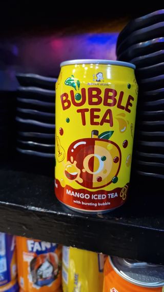 Bubble-Tea Mango Flavor