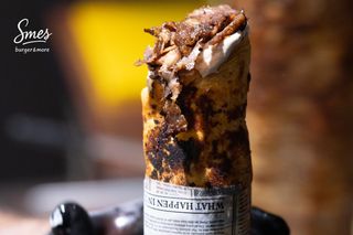 Shaorma de vită la lipie