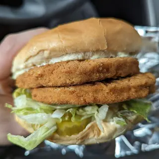 Kids chicken burger