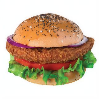 Hamburguesa De Pollo Crujiente