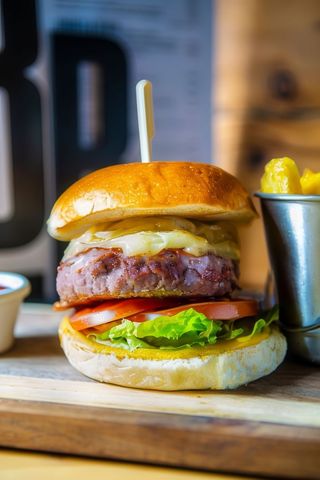 Hamburguesa de chuletón de buey