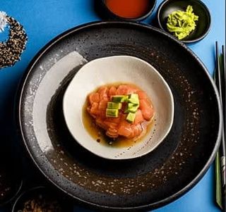 Sake tartare 5 pezzi