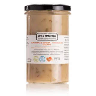 Zupa rybna z dorsza i morszczuka  - łagodna 480g