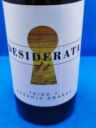 Cerveza Artesanal TRIGO Y NARANJA AMARGA