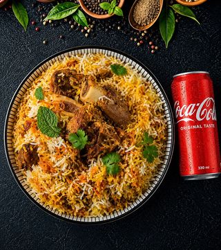 Lamb biryani Menù