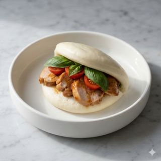Teri chicken bao