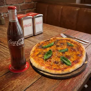 Pizza Margherita (30 см) + Coca-Cola (500мл) комбо