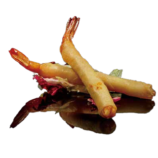 131.Involtino di gamberi speciale