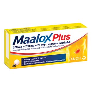 Maalox Plus 30cpr Masticabili