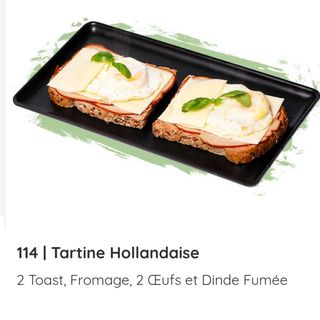Tartine Hollandaise 