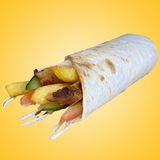 Тортилья з фрі та куркою (320г)