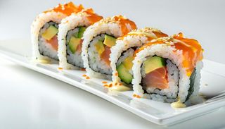 Uramaki black palapa california. 8 pezzi