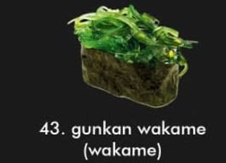 Gunkan wakame