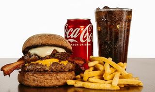 Menù double cheese burger