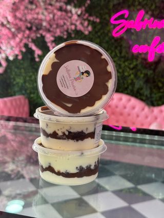 Bolo de pote ninho com nutella 