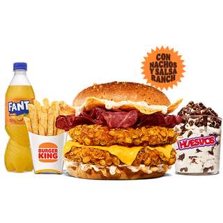 Menú Completo Wild Ranch Doble Pollo