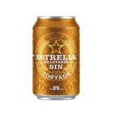 Estrella de Levante 0,0 Tostada Cerveza Lata 33 cl