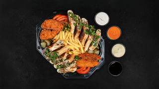 Platou mai pont in doi