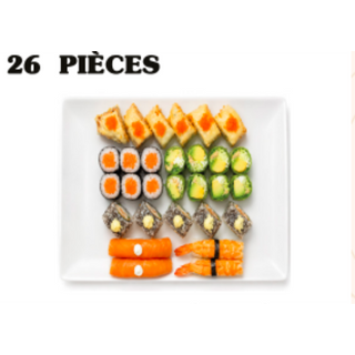 MENU F 26 pièces   