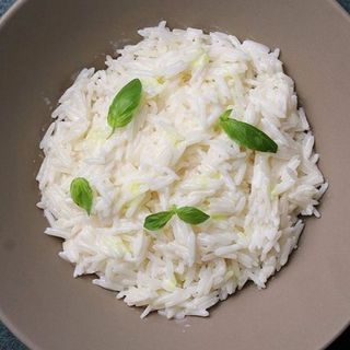 Вершковий рис з сиром пармезан