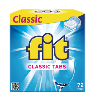 ფიტი ჭურჭლის სარეცხი მანქანის ტაბლეტები 72 ც