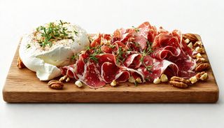 Burrata e bresaola