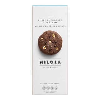 Milola Doble Chocolate y Plátano - Vegana