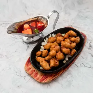 51. Cerdo Crujiente Especial En Salsa Agridulce