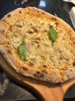 Pizza Poulet Sauce Blanche