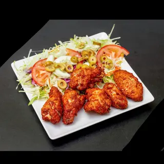 Plato De Alitas De Pollo (6 Uds.)