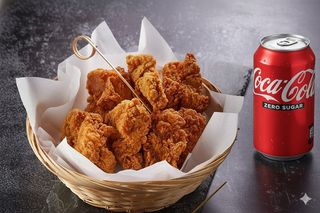 Pollo fritto classico + bibita a scelta