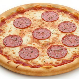 Pizza familiar de salami  (35 cm.)