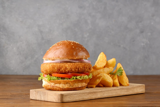 Ala Carte Crunchy Chicken Burger