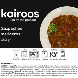 Gazpachos marineros (350 gr)