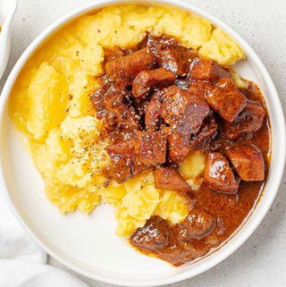 Тушенка с картофельным пюре (250г)